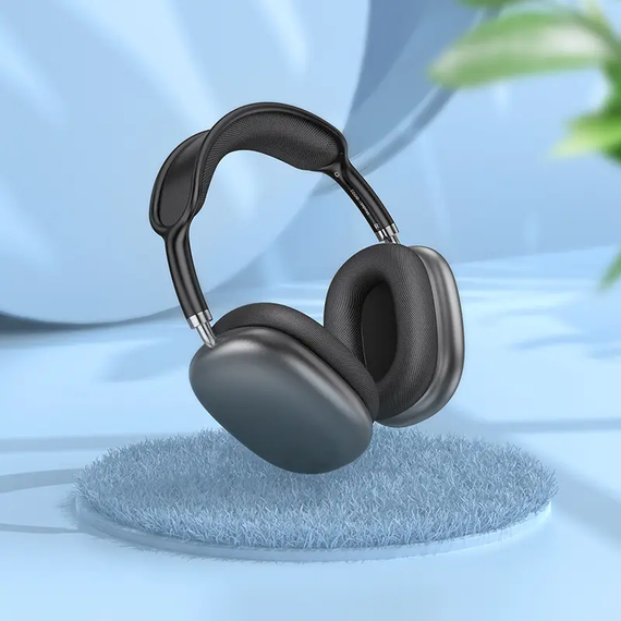 Бездротові навушники BOROFONE BO22 Elegant BT headphones Space Gray | Зображення 2
