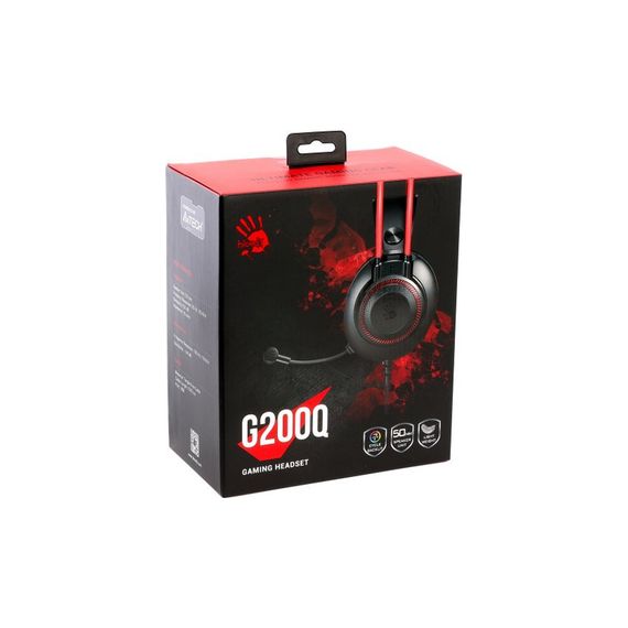 Навушники A4Tech Bloody G200Q Black/Red (4711421002226) | Зображення 8
