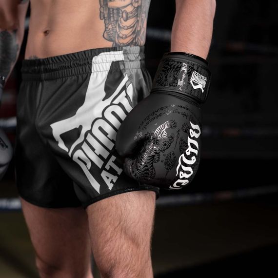 Боксерські рукавиці Phantom Muay Thai Black 14 унцій | Зображення 7