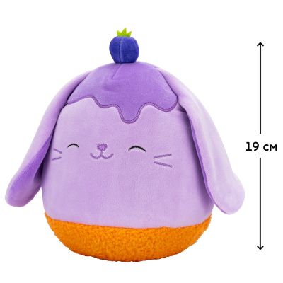 М&apos;яка іграшка Squishmallows Чорничний кролик 19 см (SQER01208) | Зображення 1