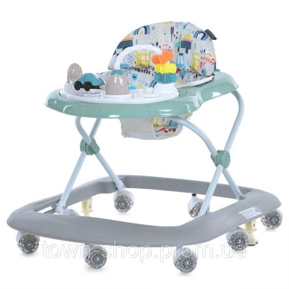 Детские Ходунки Simply ME 1215 Green, музыка, свет