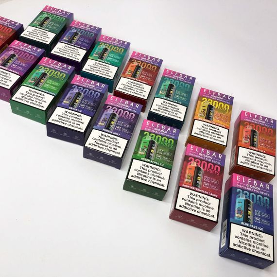 ELF BAR GH 23000 5%. Блакитна Кисла Малина (Blue Sour Raspberry) | Зображення 1