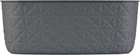Кошик для зберігання пластиковий Curver (Курвер) Softex M 12,5 л (00575) Сірий | Зображення 1
