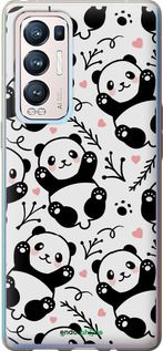 Чохол на Oppo Reno5 Pro Plus Панди "4318u-2243-2448"