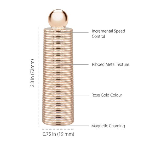 Вибромассажер Pillow Talk Secrets Desires 6-Piece Mini Massager Set - Navy sexstyle | Зображення 7