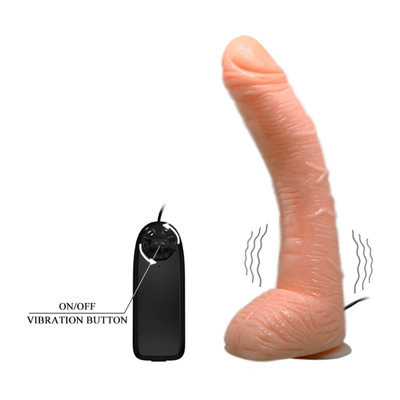 Вибратор на присоске Penis Vibration, BW-008037Z Sex Aura | Зображення 6