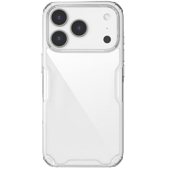 TPU чехол Nillkin Nature Pro Series для Apple iPhone 17 Pro (6.3") Бесцветный (прозрачный) | Зображення 1