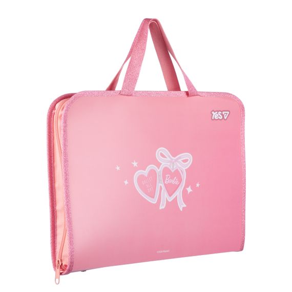 Папка-портфель В4 YES FC Barbie Shiny 492479 26х35х3 см | Зображення 1
