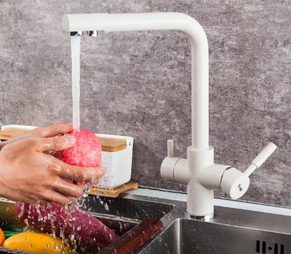 Змішувач для кухні Frap з виходом для питної води F4352-24 | Зображення 1