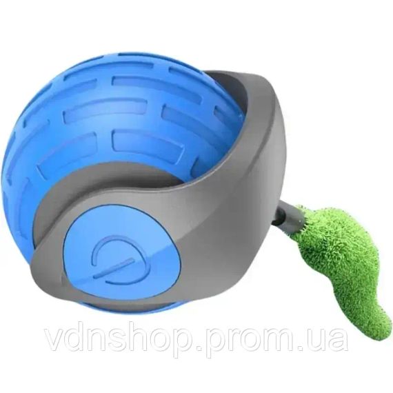 М'яч для кішок з пухнастою гусячою подушкою, інтерактивний кумедний, Cat toy ball AND XL1247 | Зображення 2