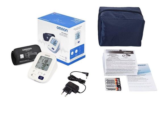 Тонометр Omron M3 Comfort (HEM-7155-E) с адаптером автоматический на плечо гарантия 5 лет | Зображення 3
