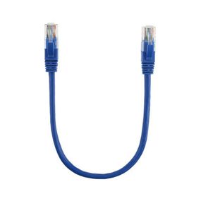 Патч-корд 0.3м, RJ-45, Cat.5e, CU, медь, синий Ritar (PCR-CU/0.3Be / 00220)