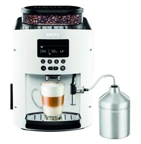 Кавомашина Krups Essential , 1,7л, зерно, автомат.капуч, білий (EA816170)