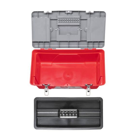 Ящик для инструментов с металлическими замками INTERTOOL BX-05161 | Зображення 3