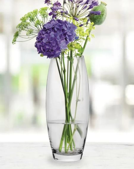 Ваза стеклянная для цветов Pasabahce Flora 26 см 43966