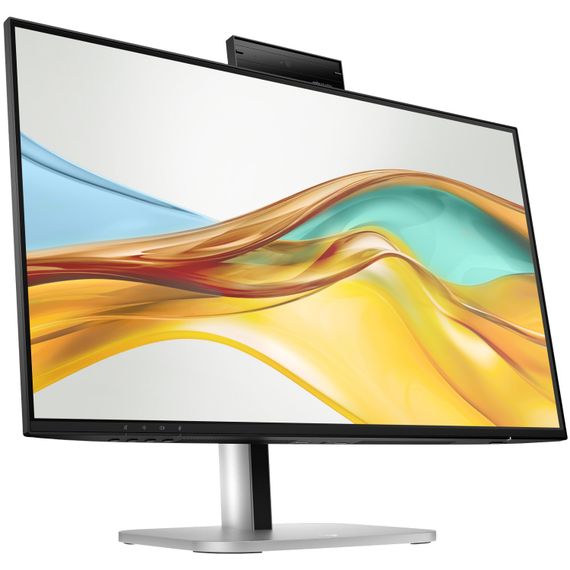 TFT 23.8" HP S5 Pro 524pm, IPS, 100Hz, HDMI, DP, USB-C, RJ-45, HAS, cam,колонки, чорний | Зображення 1