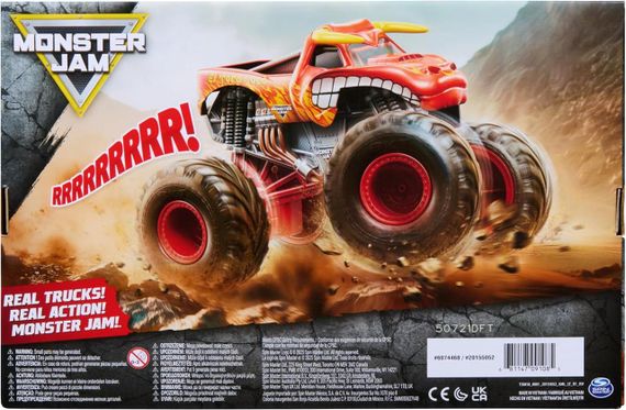 Джип Монстр Джем 1:18 Ель Торо Локо Rev N Roar Spin Master | Зображення 4