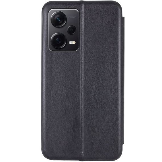 Шкіряний чохол-книжка Classy для Xiaomi Poco X5 Pro 5G / Redmi Note 12 Pro 5G Чорний | Зображення 1