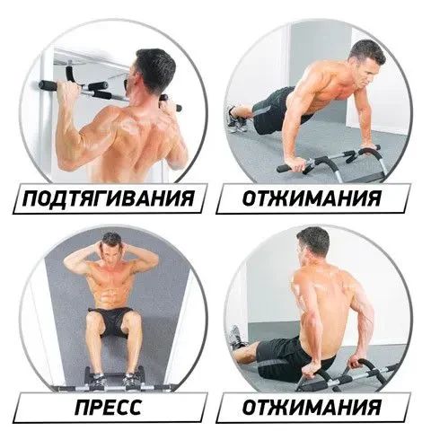 Домашній турнік Iron Gym. Тренажер Айрон Джім | Зображення 5