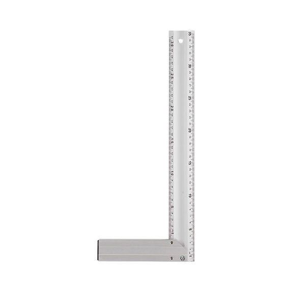 Косинець будівельний алюмінієвий 350 мм INTERTOOL MT-2063 | Зображення 1