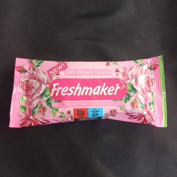 Серветки вологі Freshmarket 15шт | Зображення 2