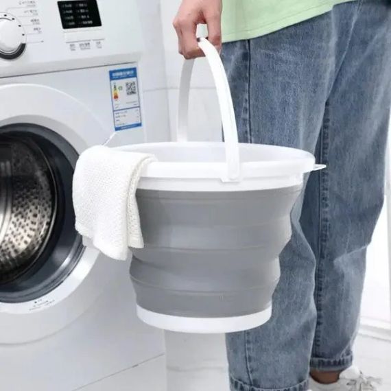 Складное ведро Silicone Bucket 10 литров | Зображення 6
