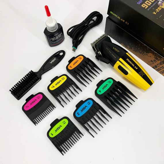 Електрична машинка з насадкою для бороди VGR V-285, Професійна бритва-машинка для стрижки волосся JE-16 | Зображення 8