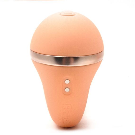 Вакуумний вібратор KISTOY Tina Mini Orange, вагінально-кліторальний | Зображення 5