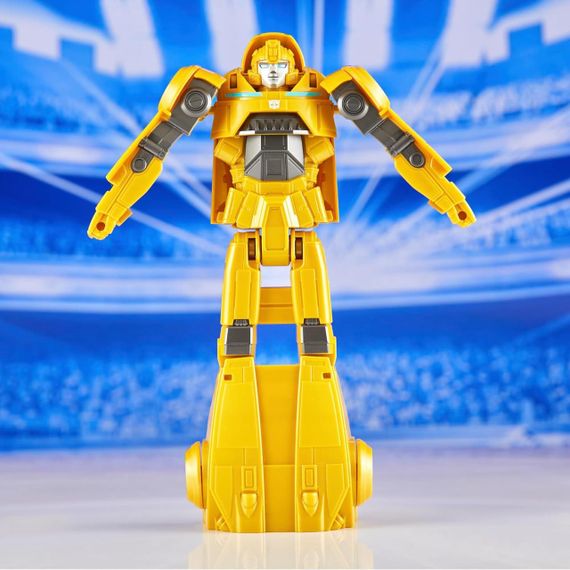 Трансформер Бамблби 28 см Оригинал Transformers Bumblebee Hasbro Робот превращается в машину | Зображення 4