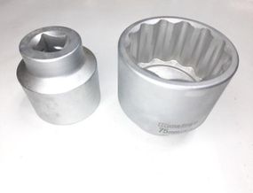 Головка торцева 1" DR 75мм KingROY 12гранн 31388-75
