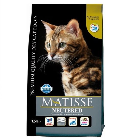 Сухий корм із куркою для стерилізованих котів Farmina Matisse Neutered Chicken, 1.5 кг
