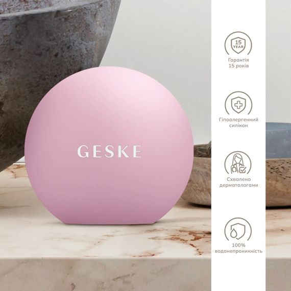 Пристрій для збільшення обʼєму губ GESKE Lip Volumizer&Booster 4в1 Small white, Рожевий | Зображення 2