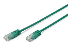 Digitus CAT 5e UTP, 2м, AWG 26/7, PVC, зелений (DK-1511-020/G)