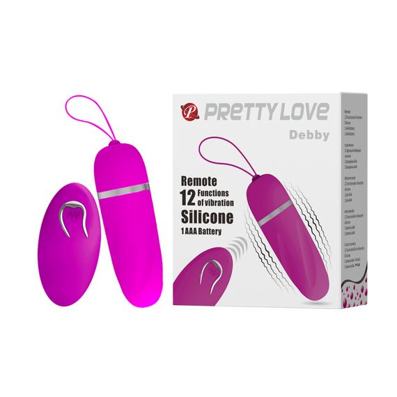 Віброяйце на пульті DEBBY sexstyle