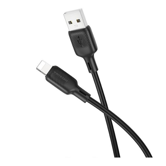 USB Borofone BX113 Silicone Lightning 2.4A 3m | Зображення 2