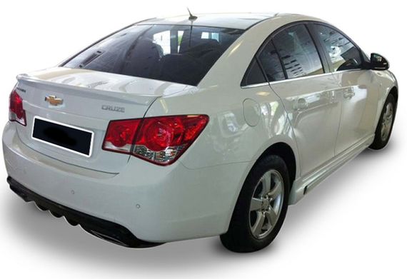 Боковые Пороги DPT (грунтованные под покраску) для Chevrolet Cruze 2009-2015 гг | Зображення 1