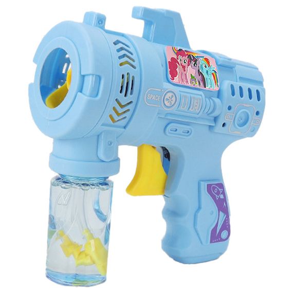 Пистолет с мыльными пузырями Heroes Bubble Gun+ bottle 50ml Little pony