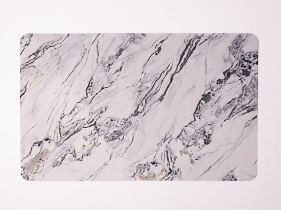 Набір килимків для ванної та туалету White Marble 50*80/40*50 см Yiwu HP-42-181 | Зображення 3