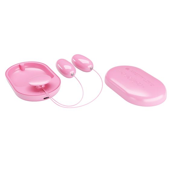 Вброяйцо PRETTY LOVE - Fun Box Pink, 12 vibration functions sexstyle | Зображення 3