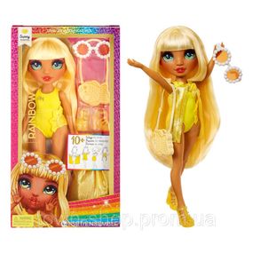 Кукла детская Санни Rainbow High 507284 серии "Swim & Style" с аксессуарами