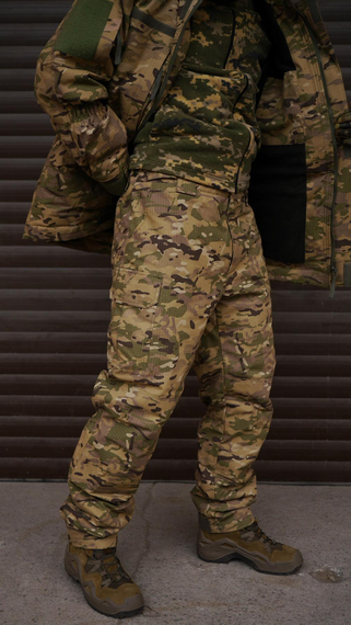 Зимовий костюм бушлат+штани мультикам розмір 44-46 (3-4) | Зображення 4