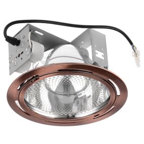 Світильник Downlight стельовий вбудований DL-01 AB/2x26W Brille 166012