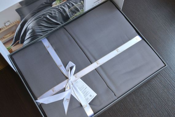 Постельное белье First Choice Cotton Satin семейный 160х220 Snazzy Anthrasite | Зображення 3