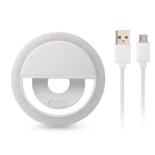 Светодиодное селфи кольцо Selfie Ring Light | Зображення 5