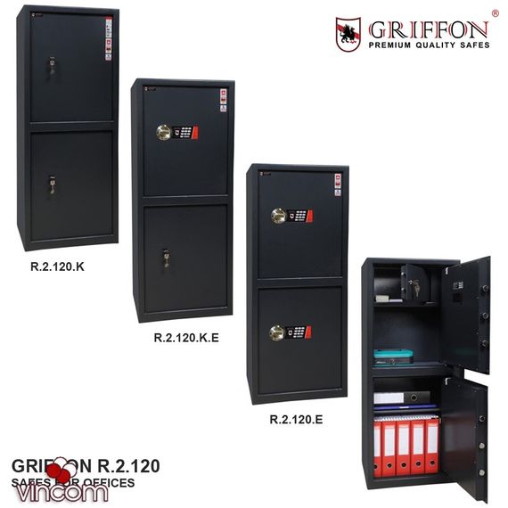 Сейф офисный Griffon R.2.120.E | Зображення 1