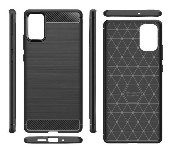 Чохол Primo Carbon Fiber Series для Samsung Galaxy S20 Plus (SM-G985) - Black | Зображення 2