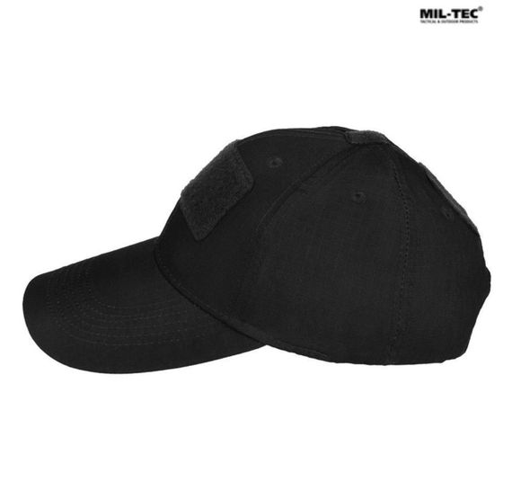 Бейсболка тактична MIL-TEC Tactical Baseball Cap Чорна | Зображення 6