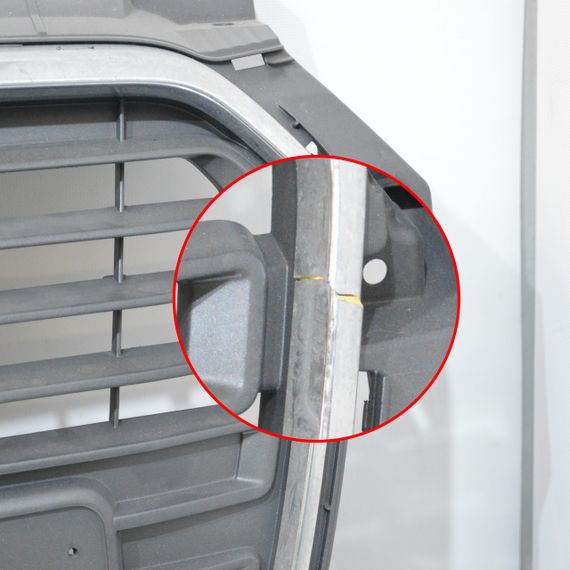 Решітка радіатора Audi A1 8X 2010-2015 Решітка переднього бампера Ауді а1 8х 8X0853651 | Зображення 4