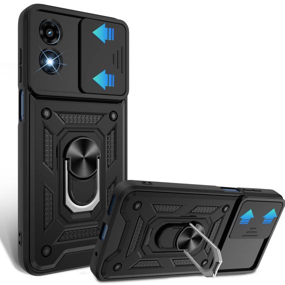 Чохол до мобільного телефона BeCover Military Motorola Moto G04/G04s Black (713062) | Зображення 4