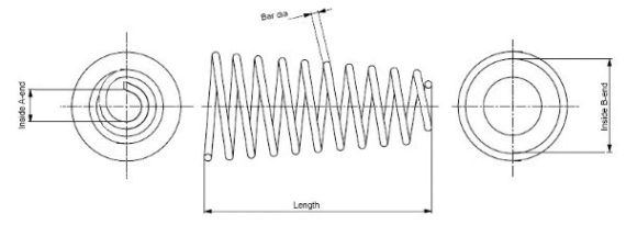 Пружина підвіски FIAT DOBLO, MONROE (SP2406) | Зображення 1